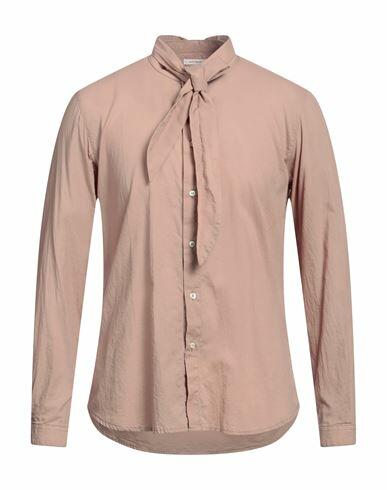 Officina 36 Man Shirt Light brown Cotton Cover