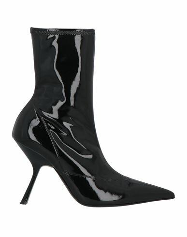 Sergio Rossi Woman Ankle boots Black Textile fibers Cover