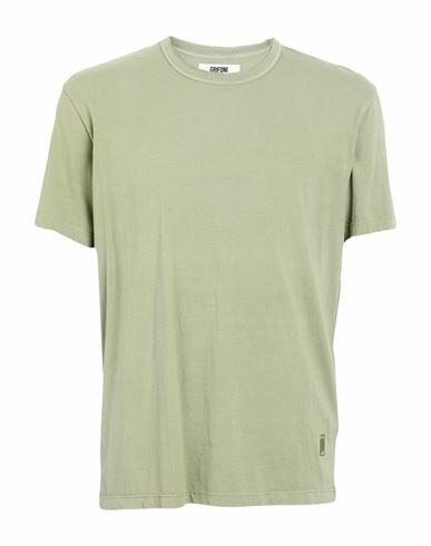 Grifoni Man T-shirt Sage green Cotton Cover