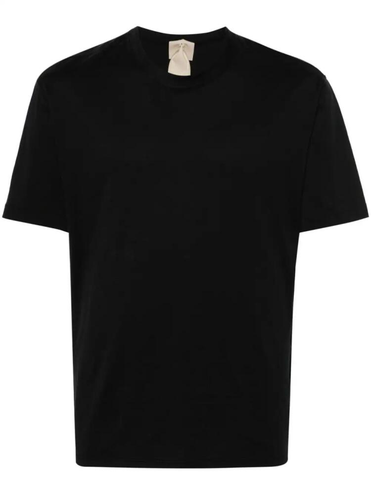 Ten C logo-patch cotton T-shirt - Black Cover