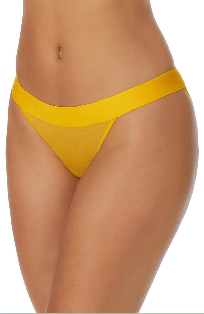 DKNY Sheers Cheeky Bikini Cut Briefs in Day Lilly Cover