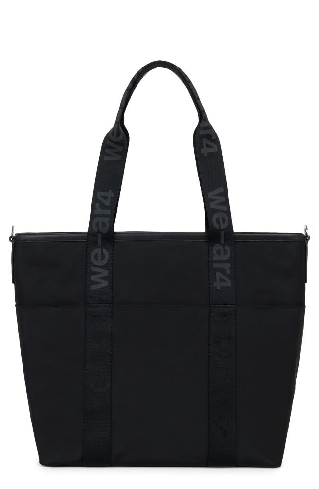 WE-AR4 The Anywhere Nylon Tote in Black Cover