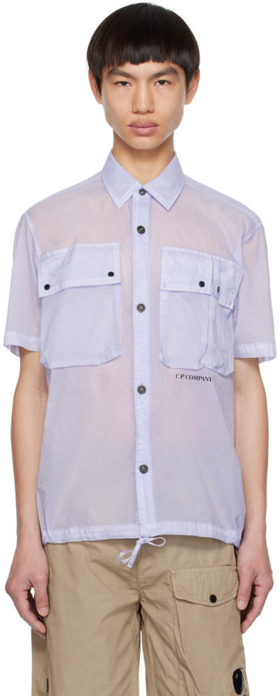 C.P. Company Purple Light Shirt Cover