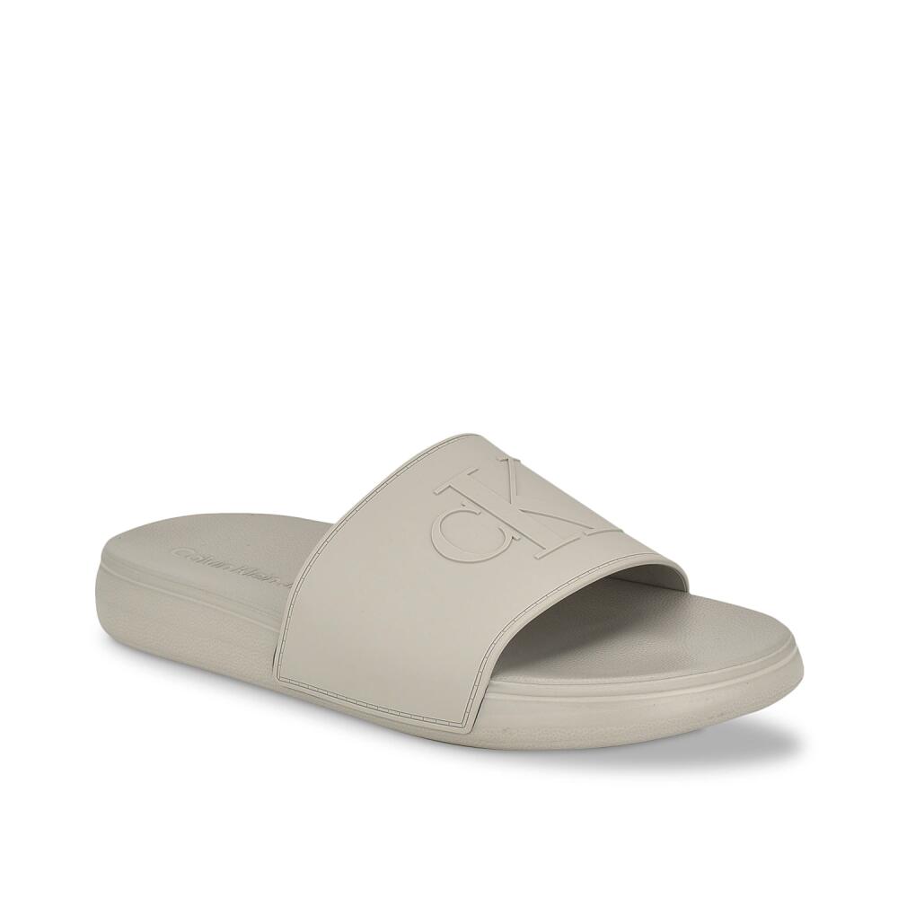 Calvin Klein Wiston Slide Sandal | Men's | Light Grey Cover