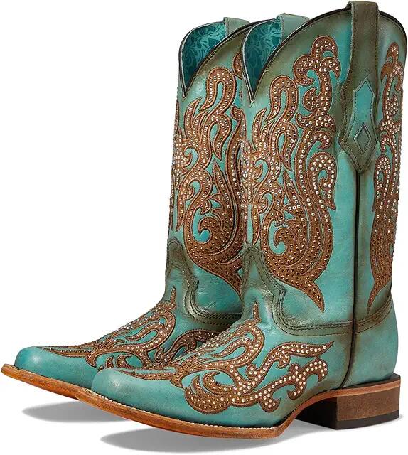 Corral Boots C4095 (Turquoise) Cowboy Boots Cover