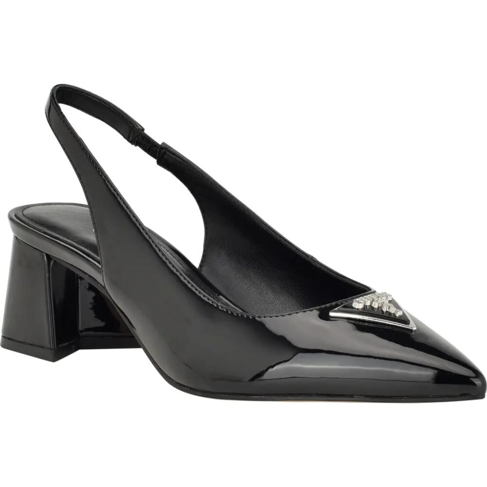 GUESS Zanda Slingback Pointed Toe Pump in Black Cover