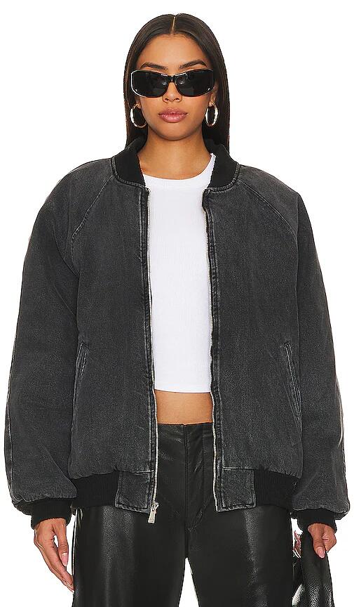 EB Denim Lombardi Zip Jacket in Black Cover