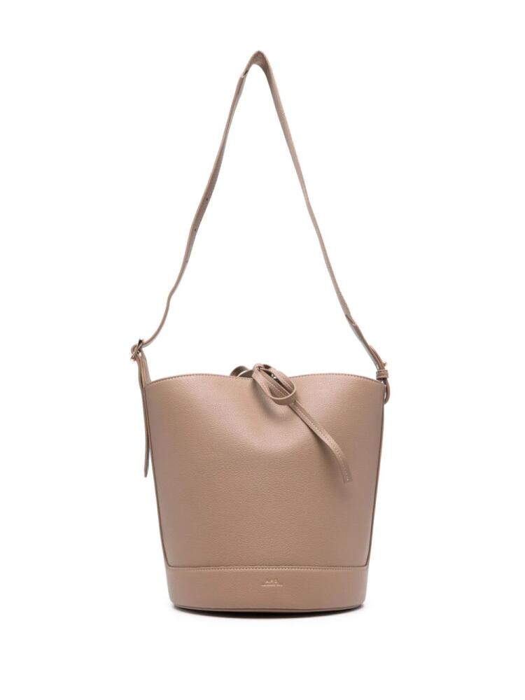 A.P.C. Ana bucket bag - Brown Cover