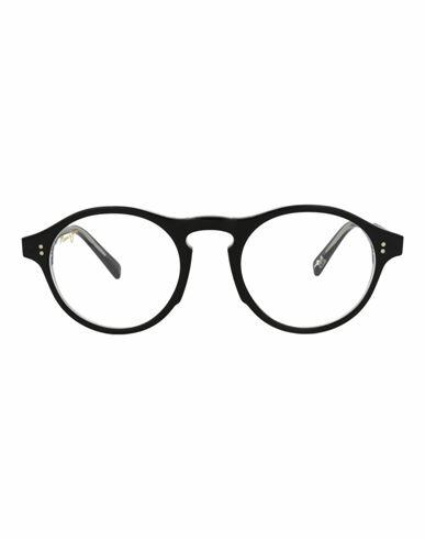 Maui Jim Round-frame Acetate Optical Frames Eyeglass frame Black Acetate Cover