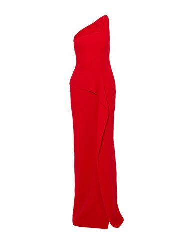 Roland Mouret Woman Maxi dress Red Wool Cover