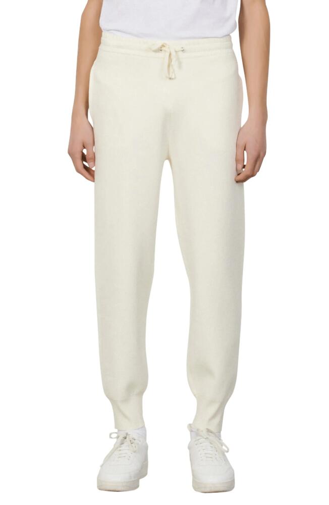 sandro Home Sweatpants in White Cover