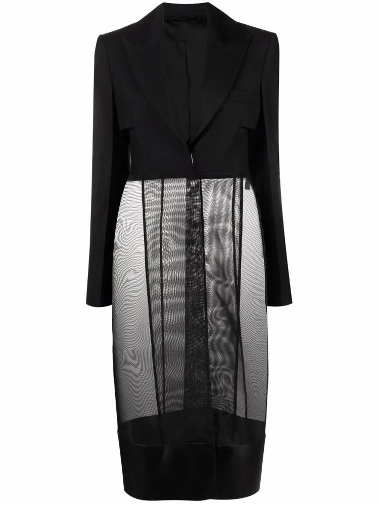 Givenchy cut-out coat - Black Cover