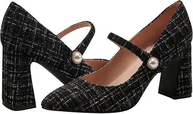 Bandolino Kirsten 2 (Black/White Tweed) Women's Shoes Cover