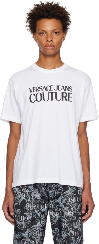 Versace Jeans Couture White Bonded T-Shirt Cover