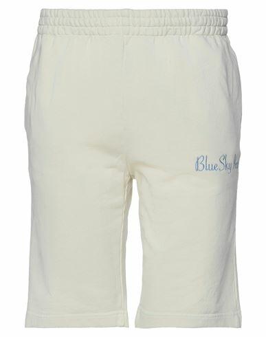 Blue Sky Inn Man Shorts & Bermuda Shorts Beige Cotton Cover