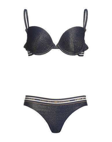 Emporio Armani Woman Bikini Navy blue Polyamide, Elastane, Polyester Cover