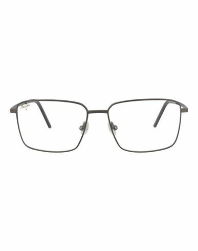 Maui Jim Square-frame Stainless Steel Optical Frames Eyeglass frame Grey Stainless Steel Cover