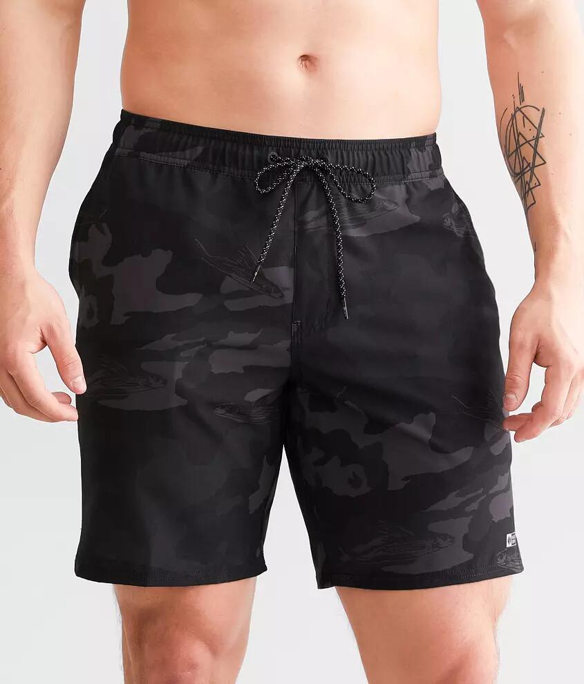 Salty Crew Cabin Cruiser Lowtide Stretch Swim Trunks Cover