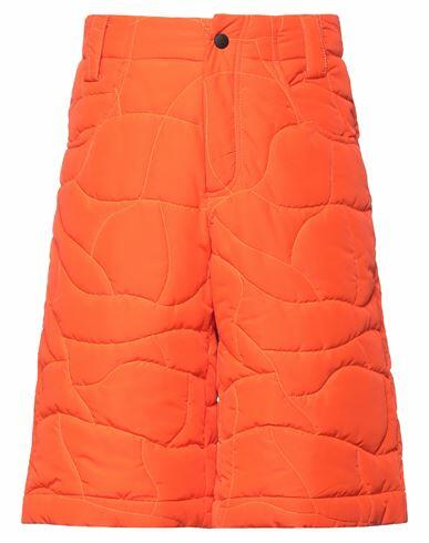 Msgm Man Shorts & Bermuda Shorts Orange Polyester Cover