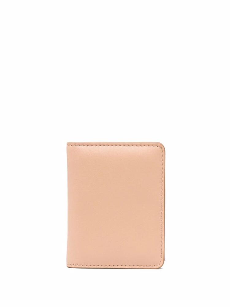 Maison Margiela four-stitches keyring wallet - Neutrals Cover