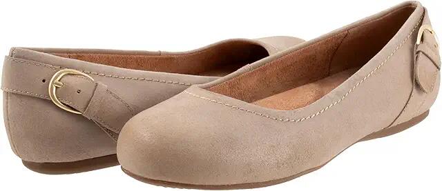 SoftWalk Sydney (Taupe Suede) Women's Flat Shoes Cover