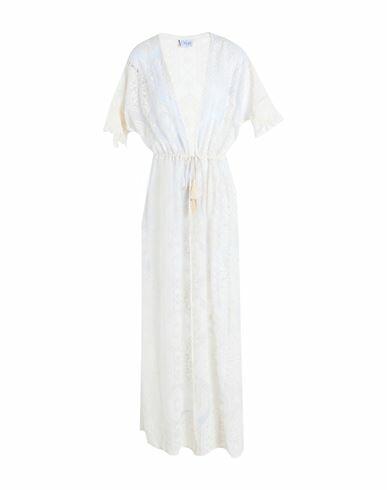 Cotazur Woman Cover-up Ivory Polyamide Cover