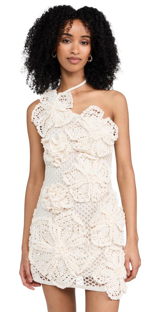 Cult Gaia Kendria Crochet Dress Off White Cover