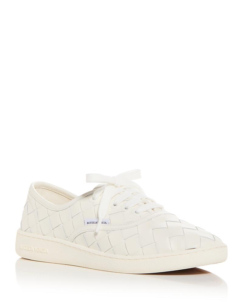 Bottega Veneta Women's Sawyer Intrecciato Low Top Sneakers Cover