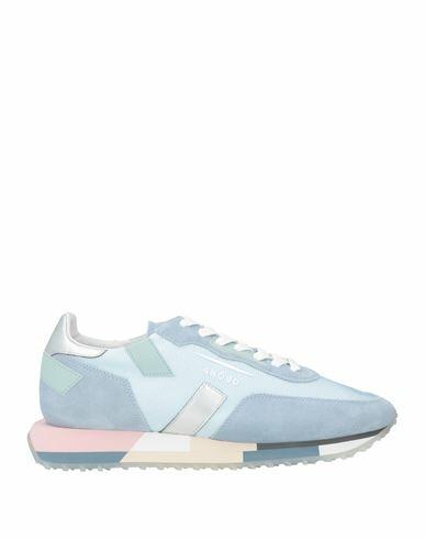 Ghōud Venice Woman Sneakers Sky blue Leather, Synthetic fibers Cover