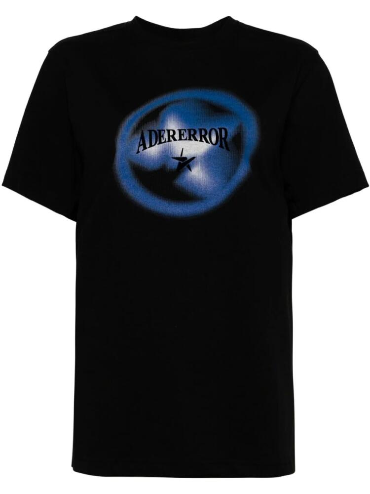 Ader Error graphic t-shirt - Black Cover