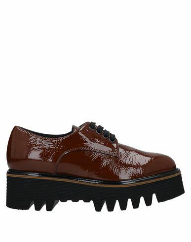 Jeannot Woman Lace-up shoes Brown Soft Leather Cover