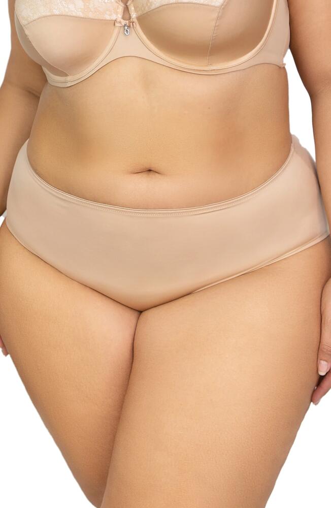 Curvy Couture Essential Boyshorts in Bombshell Nude Cover