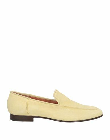 Boemos Woman Loafers Light green Soft Leather Cover