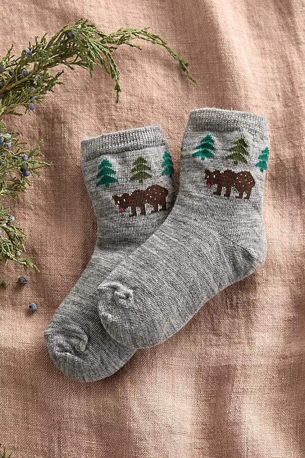 Terrain Bear Wool Socks, Youth Cover