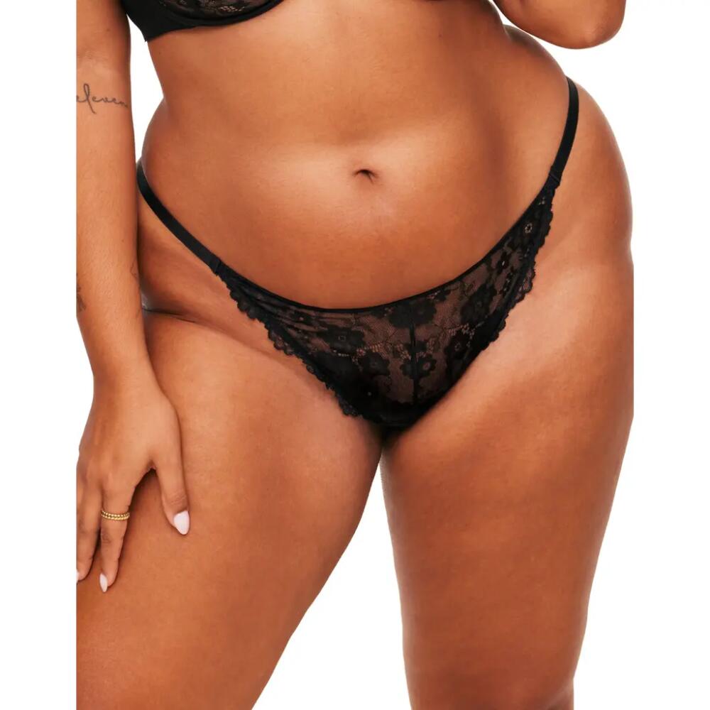 Adore Me Elyza Thong Panties in Black Cover