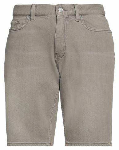 Dc Shoes Man Denim shorts Dove grey Cotton, Elastane Cover