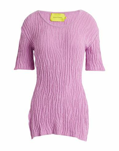 Marques' Almeida Woman Sweater Light purple Cotton Cover