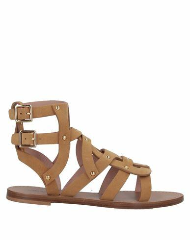 Alberta Ferretti Woman Sandals Sand Soft Leather Cover