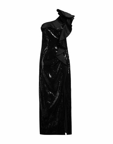 Simona Corsellini Woman Maxi dress Black Polyester Cover