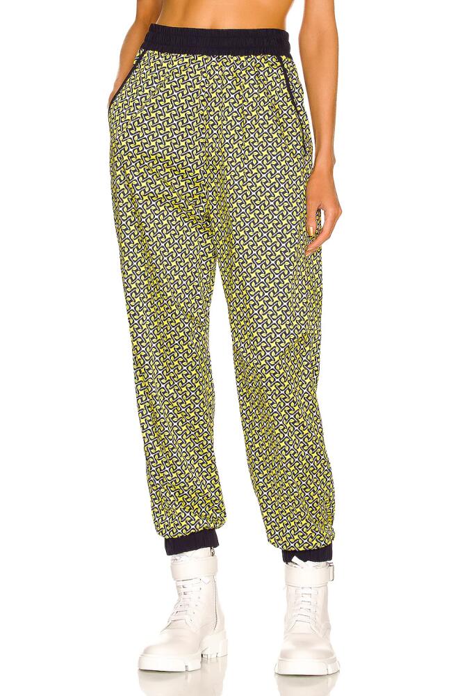 Moncler Grenoble Day-Namic Jogger Pant in Yellow Cover