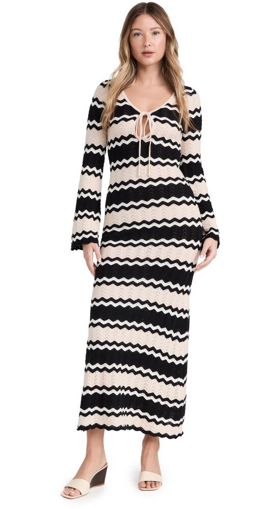 Seven Wonders Sofia Maxi Dress Black/Cream Cover