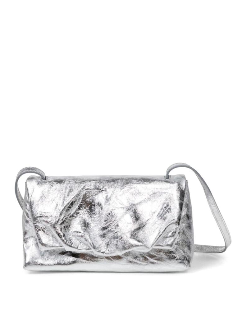 DRIES VAN NOTEN crossbody leather mini bag - Silver Cover