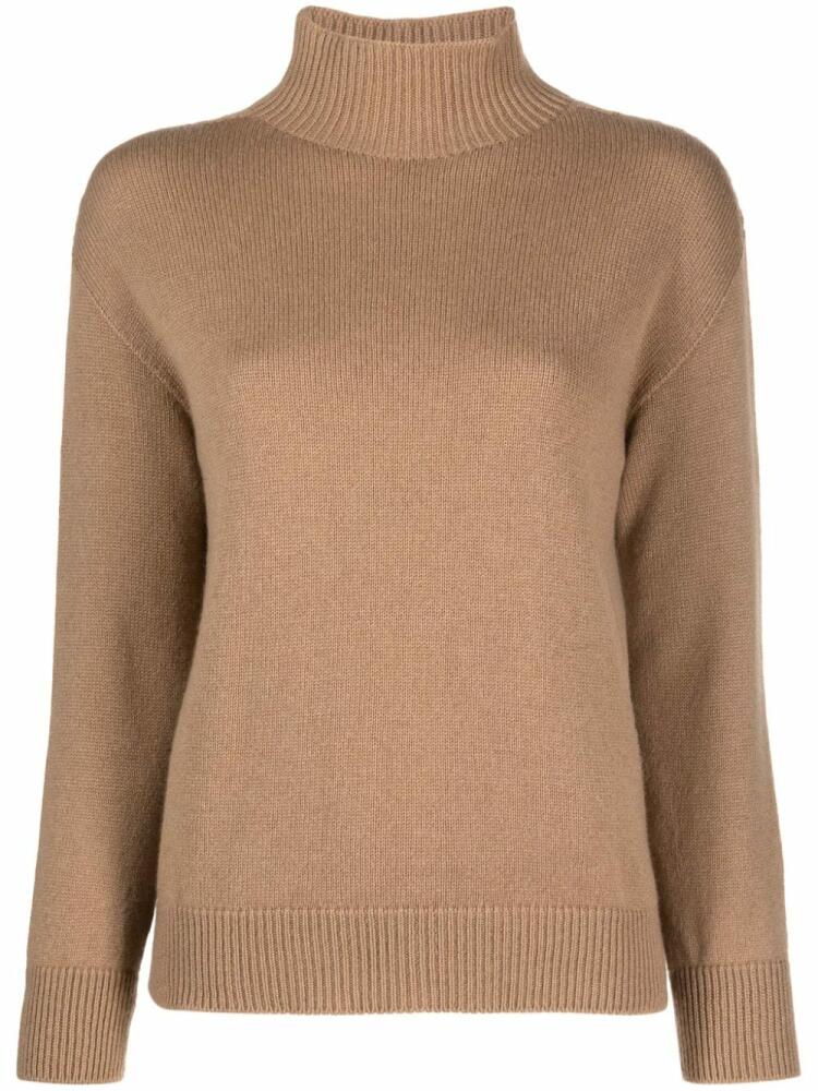 'S Max Mara high-neck cashmere jumper - Neutrals Cover