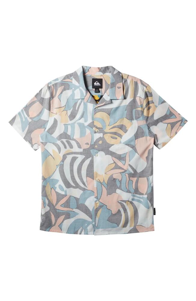 Quiksilver Larkspur Beach Club Camp Shirt Cover