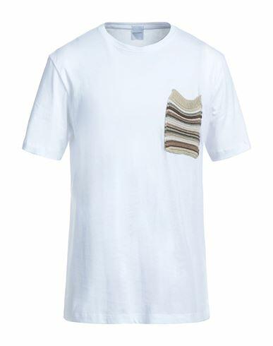 Stilosophy Man T-shirt White Cotton Cover