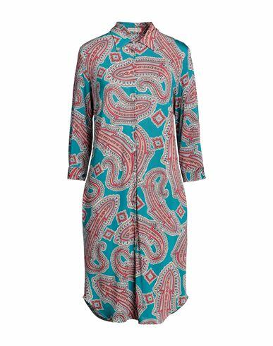 Camicettasnob Woman Midi dress Deep jade Viscose, Elastane Cover