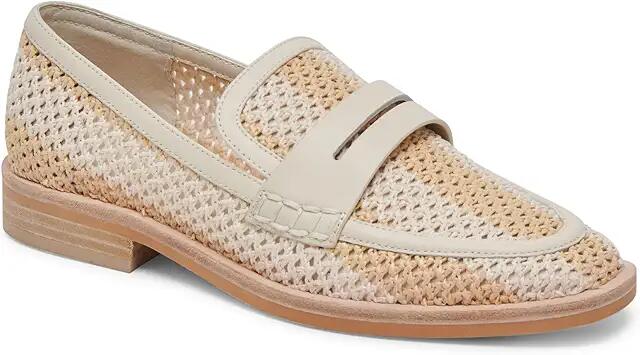 Dolce Vita Halley (Ivory Multi Raffia) Women's Flat Shoes Cover