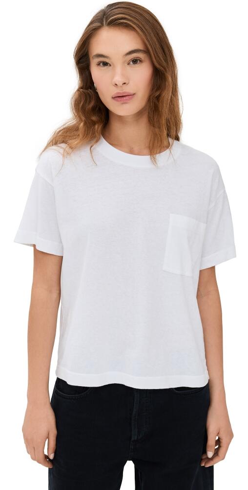 Jenni Kayne Vintage Pocket Tee White Cover