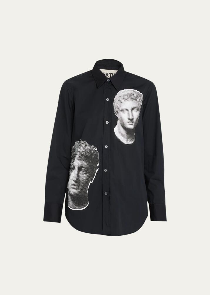 Libertine Cupid and Psyche New Classic Button-Front Shirt Cover