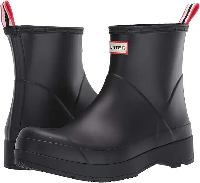 Hunter Original Play Boot Chelsea (Black) Men's Rain Boots Cover